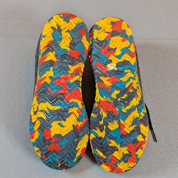 NOBULL Wild Trainers Size M 10.5 W 12 Gym CrossFit Shoes Black Multi Color Camo - Picture 5 of 6